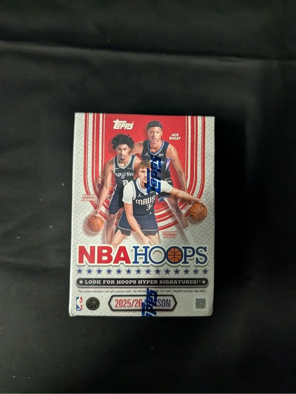 2025/26 NBA Hoops Basketball Trading Card Box - Hyper Signatures